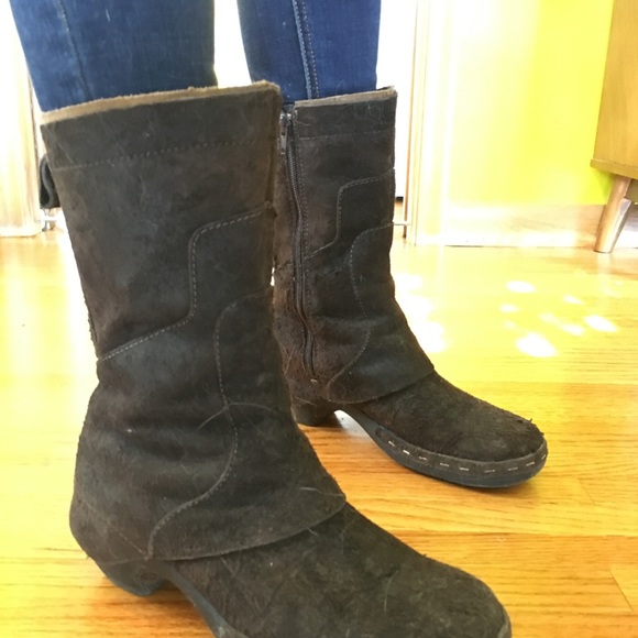 Merrill leather boots - Espresso color - Picture 3 of 7